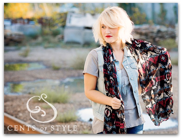 Aztec scarf ~ Cents of Style