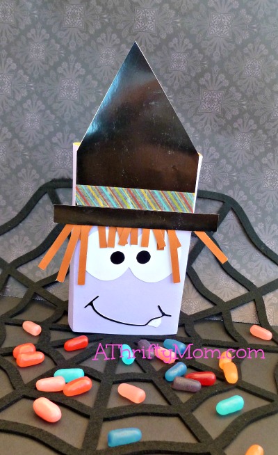 Candy Wrapper gift card holder Witch 2