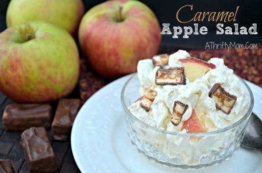Caramel Apple Salad, Awesome dessert recipe to use fresh apples