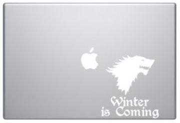 Game of Thrones Winter is Coming Sigil Crest Decal
