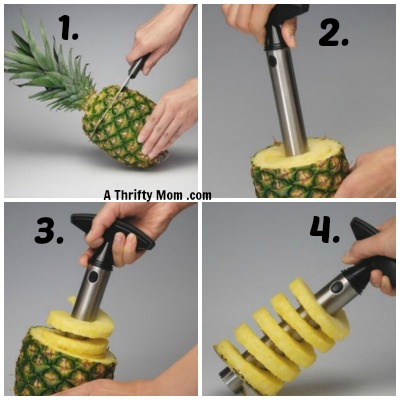 Pineapple decorer slicer