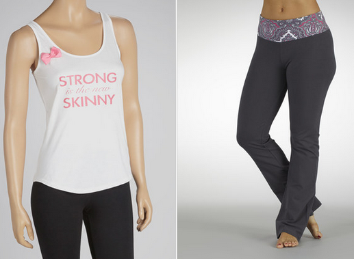 Strong is the new skinny, loving this work out shirt, I want one