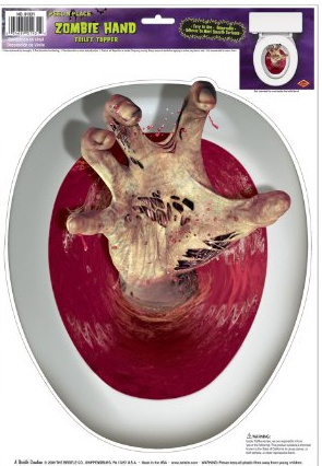 Zombie Hand Toilet