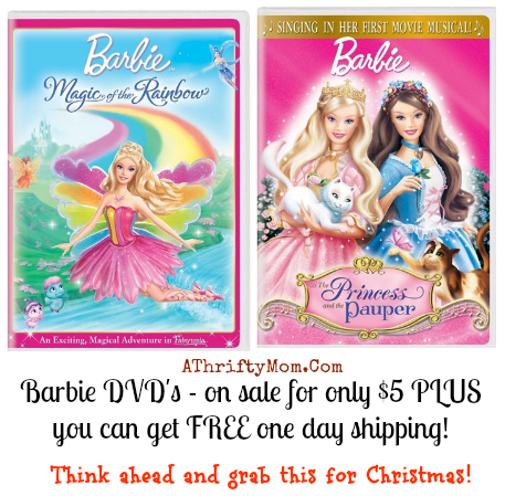 barbie dvd sale, free shipping, Amazon sale, Christmas gift idea. jpg