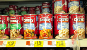 Campbell’s Chunky Soup $1.25 Per Can At Walmart ~ New Coupon