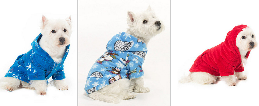footie pjs for dogs, and the whole family