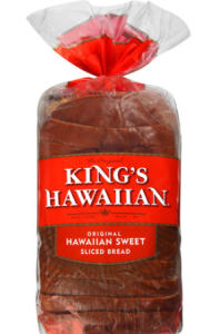king hawaii sliced bread