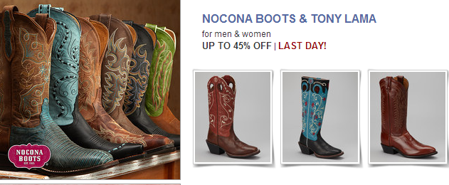 tony lama boot sale