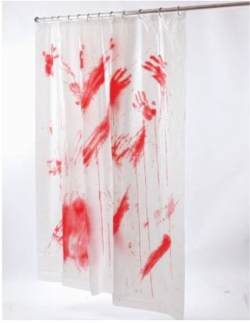 Bloody Shower curtain