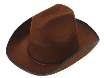 Costume Brown Cowboy Hat