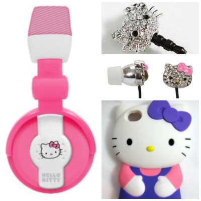 Hello Kitty Cellphone Accessories – cases, earphones, earbuds, and more
