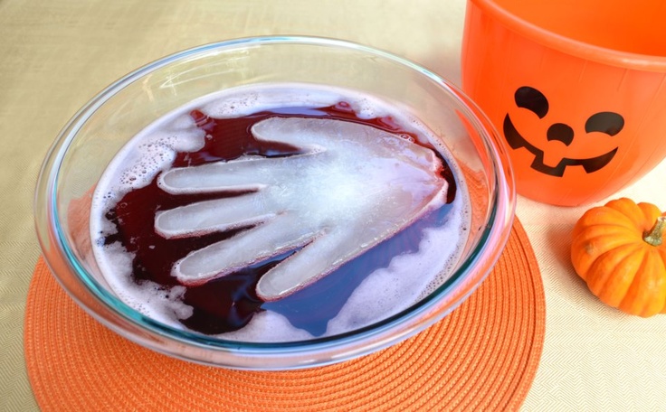 Spooky Punch what a fun idea for Halloween