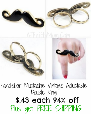 handlebar mustache ring