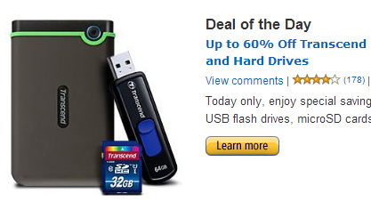 1 deal of day flash drive