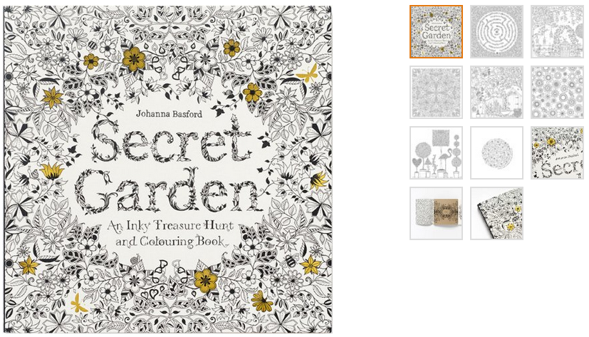 1 secret garden art book