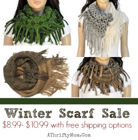 1 winter scraft sale, love these they look so pretty and warm