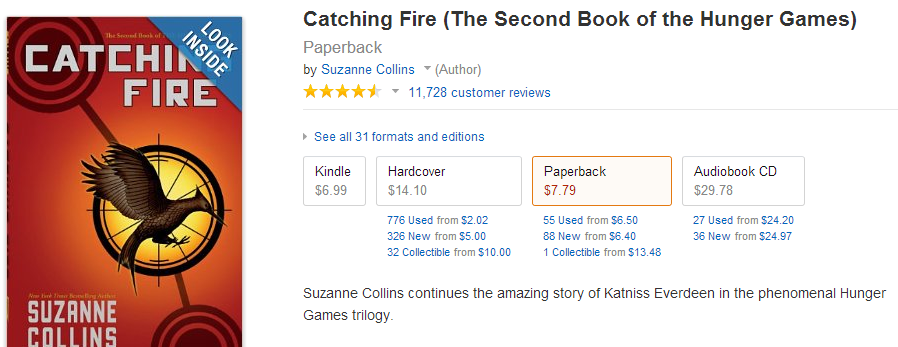 Catching Fire - book 2