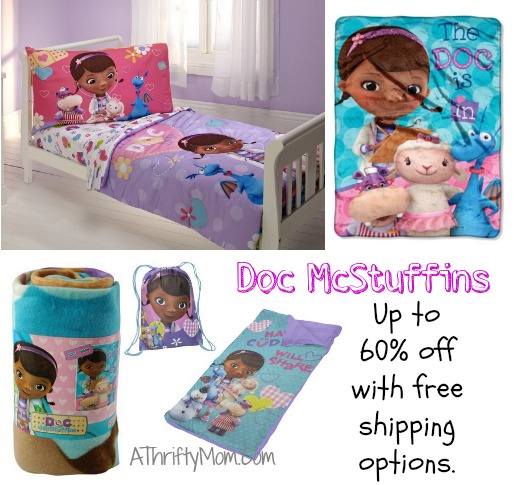 Doc mcstuffin bedding sale upi to 6p percent off with free shipping options.  Just in time for Christmas
