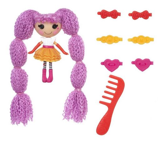 Mini Lalaloopsy Loopy Hair Doll Purple