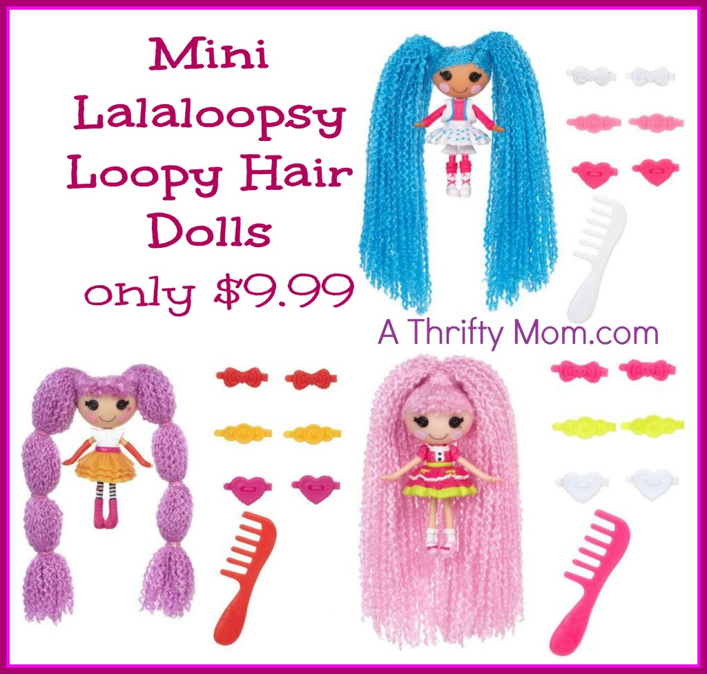 Mini Lalaloopsy Loopy Hair Dolls