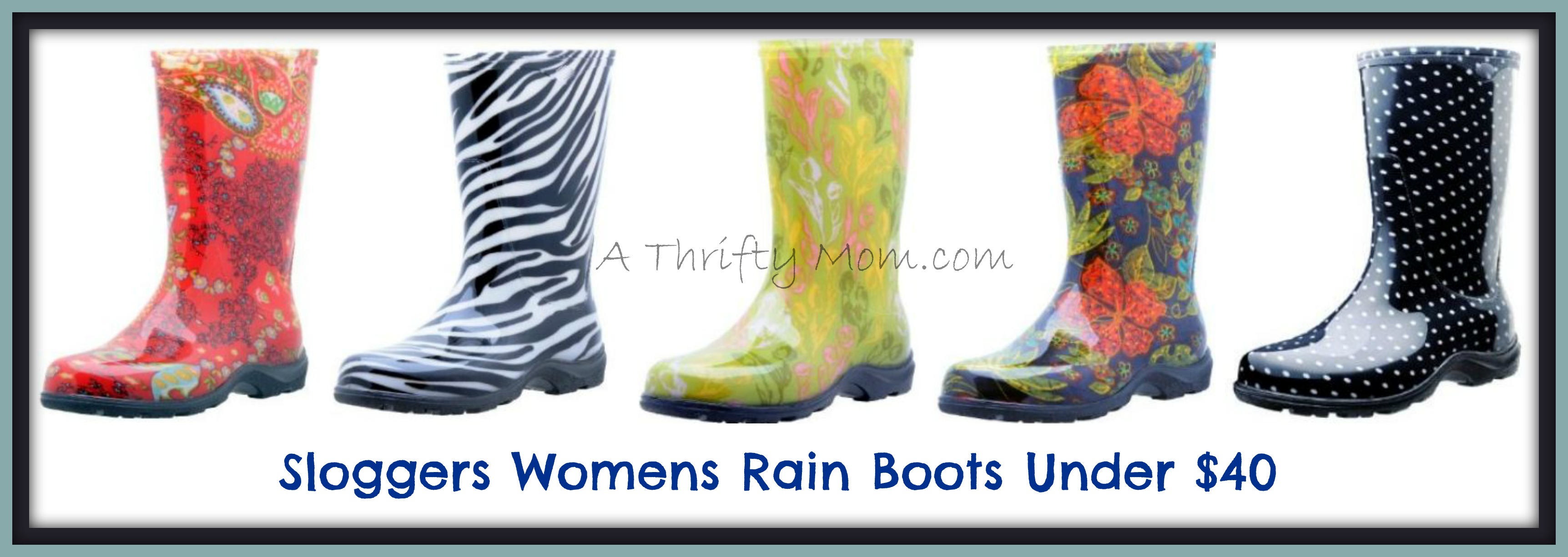 Sloggers Womens Rain Boots