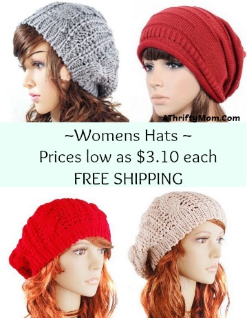 Slouchy hat for women, would make a great gift idea for a tween, teen or Momma