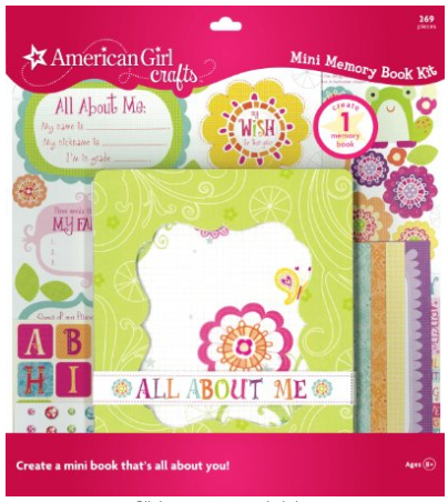 american girl memory books