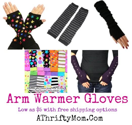 arm warmers makes a great gift idea for teen girls