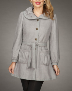 gray trench