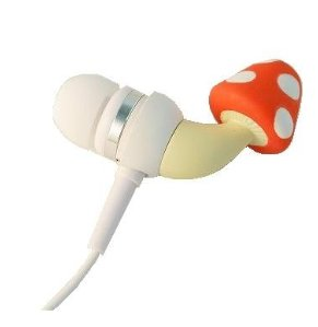 mushroom earbuds