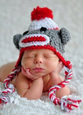 newborn monkey hat