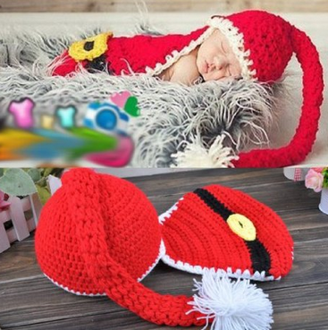 newborn santa elf hat