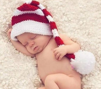 newborn santa hat