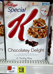 special k chocolatey delight cereal atm