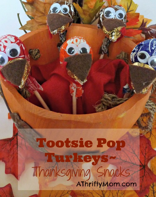 tootsie pop turkey, easy thanksgiving snacks, #thanksgiving, #easy, #snacks, #turkey, #tootsiepop, #tootsiepopturkey