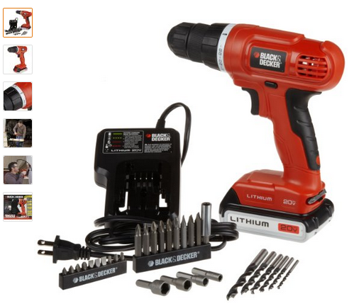 BLACK AND DECKER DRILL, DEAL OF THE DAY
