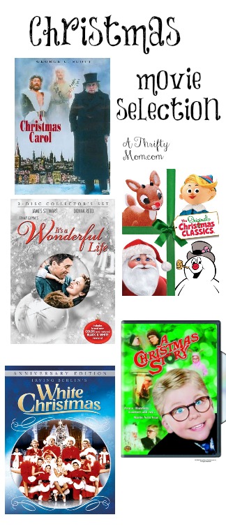 Christmas movie selection