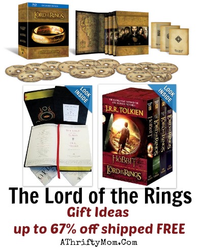 Lord of the rings gift ideas box sets up to 67 percent off and free shipping HURRY