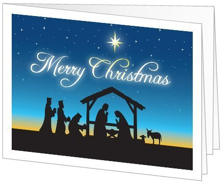 Merry Christmas print at home gift card from Amazon