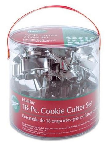 Wilton 18 piece cookie cutter