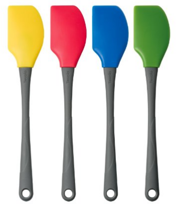 baking gift idea silicon spatulas