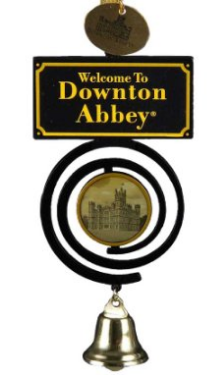 downton abbey christmas bell  ornament