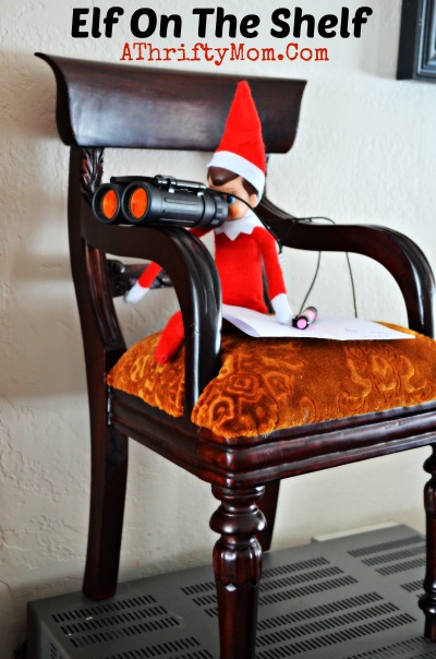 elf of the shelf day Seven , Elf on the Shelf Ideas, What to do with an elf on a Shelf, Easy Elf on the Shelf Ideas