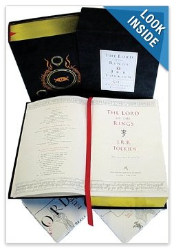 lord of the rings hardcover book 50th set