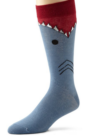 shark attack socks