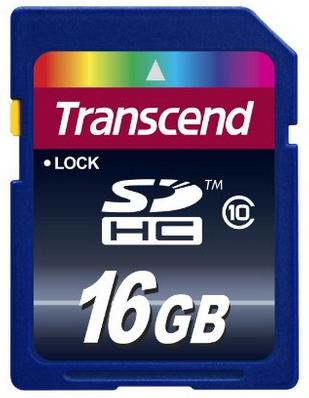 transcend 16 gb memory card