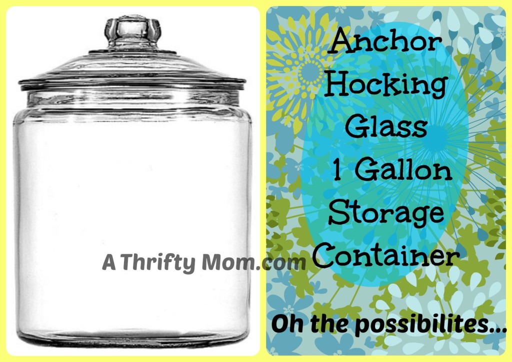 Anchor Hocking Storage Jar 1