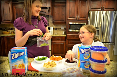 Ziploc Fresh, Feats of Fresh ideas to help your family make healthy snack options