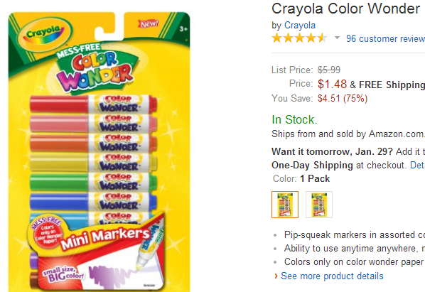 crayola wonder mini markers