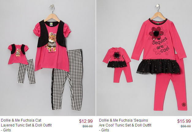 dollie and me clothing set low as 12.99